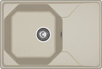 GRANFEST Мойка композит UNIQUE, GF-U-740L, чаш+кр 740*500, топаз GRANFEST Мойка композит UNIQUE, GF-U-740L, чаш+кр 740*500, топаз