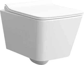 Унитаз подвесной КЕРАМИН ТОБАГО R МЛ Slim Soft Close безободковый, сиденье  дюропласт с микролифтом CDB00027033 (4810531143567) Унитаз подвесной КЕРАМИН ТОБАГО R МЛ Slim Soft Close безободковый, сиденье  дюропласт с микролифтом CDB00027033 (4810531143567)