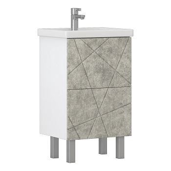 Тумба под раковину VIGO Geometry 2-50 напольная бетон (tn.bsf.GEO.FOS.50.2Y бетон) Тумба под раковину VIGO Geometry 2-50 напольная бетон (tn.bsf.GEO.FOS.50.2Y бетон)