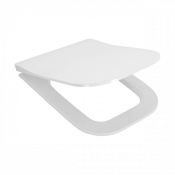 Сиденье "Лайм" тонкое с S-C для напольного унитаза САНТЕК Сиденье "Лайм" тонкое с S-C для напольного унитаза САНТЕК