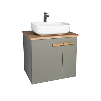 Тумба под раковину VIANT МЮНХЕН 70 подвесная хаки (VMUN70NH-T2STP) Тумба под раковину VIANT МЮНХЕН 70 подвесная хаки (VMUN70NH-T2STP)