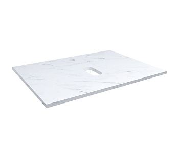 Столешница VIANT Neo белый мрамор 600х460 мм (VNEO60MRBEL-STMDF) Столешница VIANT Neo белый мрамор 600х460 мм (VNEO60MRBEL-STMDF)