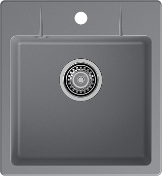 GRANFEST Мойка URBAN 245  1-чаша 450*490мм темно-серый арт.GF-UR- GRANFEST Мойка URBAN 245  1-чаша 450*490мм темно-серый арт.GF-UR-