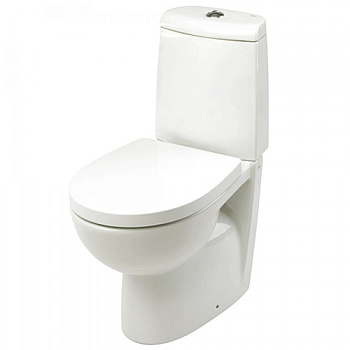 VICTORIA NORD Чаша унитаза напольного, горизонтальный выпуск, белая. ROCA VICTORIA NORD Чаша унитаза напольного, горизонтальный выпуск, белая. ROCA