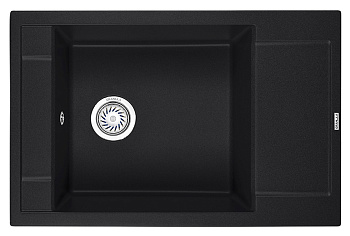 Кухонная мойка GRANULA (7806, ЧЕРНЫЙ) Кухонная мойка GRANULA (7806, ЧЕРНЫЙ)