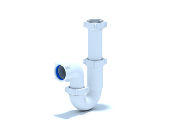 Сифон Ани 1 1/2"*40 прямоточный без выпуска, ANI PLAST Сифон Ани 1 1/2"*40 прямоточный без выпуска, ANI PLAST