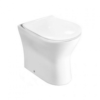 LEON Чаша унитаза напольного, двойной выпуск, белая. ROCA LEON Чаша унитаза напольного, двойной выпуск, белая. ROCA