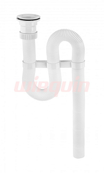 Сифон для ванны поворотный, выход ф 40мм,VIRPLAST
