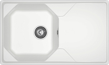 GRANFEST Мойка композит UNIQUE, GF-U-840L, чаш+кр 840*500, иней GRANFEST Мойка композит UNIQUE, GF-U-840L, чаш+кр 840*500, иней