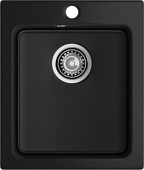GRANFEST Мойка композит PRACTIK  GF-P--505  1-чаш. 427*505 мм  черный арт.GF- GRANFEST Мойка композит PRACTIK  GF-P--505  1-чаш. 427*505 мм  черный арт.GF-