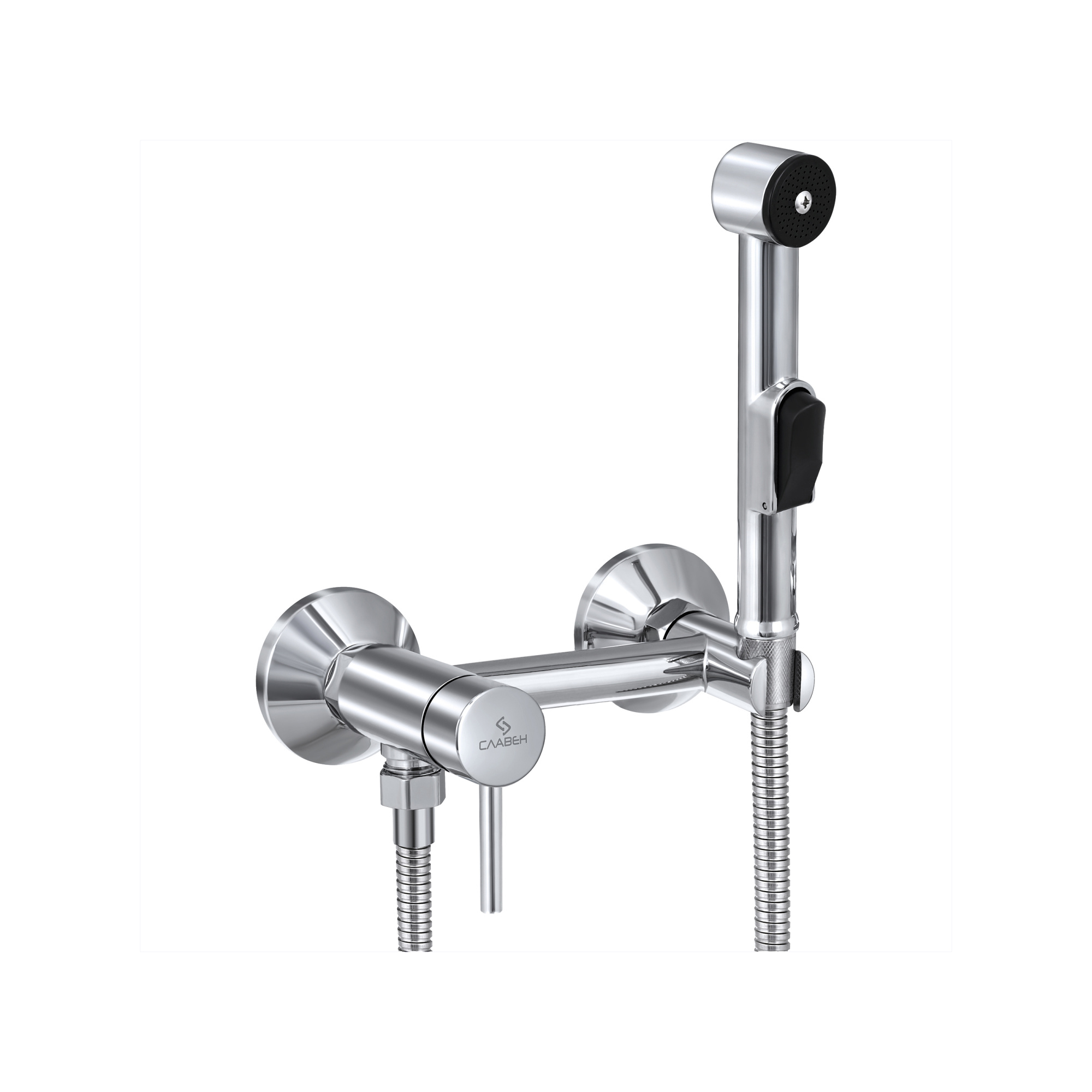 ГОРОД Смеситель для биде настенный, одноручный, СЛ-ОД-Д54, Славен