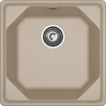 GRANFEST Мойка композит UNIQUE, GF-U-500, 1-чаша 500*500, песочный GRANFEST Мойка композит UNIQUE, GF-U-500, 1-чаша 500*500, песочный