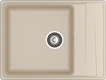 GRANFEST Мойка композит LEVEL, GF-LV-660L, чаша+крыло 660*500, кашемир GRANFEST Мойка композит LEVEL, GF-LV-660L, чаша+крыло 660*500, кашемир