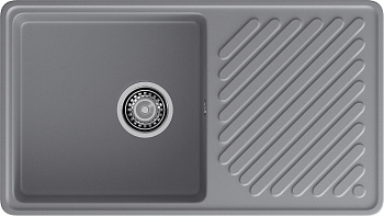 GranFest QUARZ (GF-ZL53) Мойка для кухни 860*480мм (темно-серый) GranFest QUARZ (GF-ZL53) Мойка для кухни 860*480мм (темно-серый)