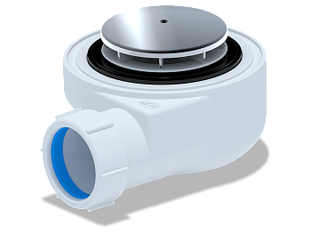 Сифон для душевого поддона АНИ Пласт E450C 1 1/2 дюйма 50 хром