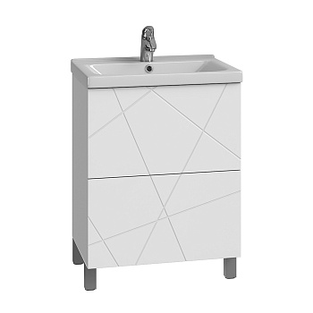 Тумба под раковину VIGO Geometry 60 напольная белый (015) Тумба под раковину VIGO Geometry 60 напольная белый (015)