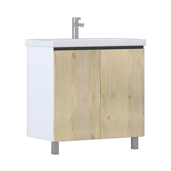 Тумба под раковину VIGO Yuma 80 напольная 347 дуб давос Тумба под раковину VIGO Yuma 80 напольная 347 дуб давос