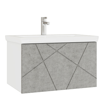 Тумба под раковину VIGO Geometry 60 подвесная бетон (033 бетон) Тумба под раковину VIGO Geometry 60 подвесная бетон (033 бетон)