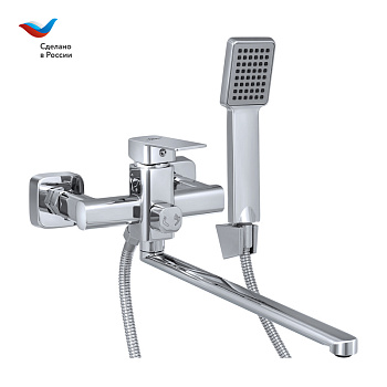 КОТТЕДЖ Смеситель для ванны универсальный, одноручный, СЛАВЕН, Н31