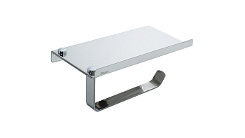 Бумагодержатель с полкой для телефона FIXSEN HOTEL (FX-31011) Бумагодержатель с полкой для телефона FIXSEN HOTEL (FX-31011)