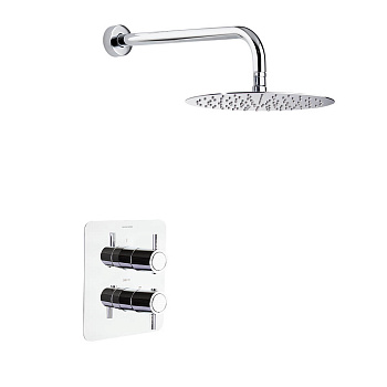 Встраиваемая термостатическая душевая система с тропическим душем ODISEA K3924012