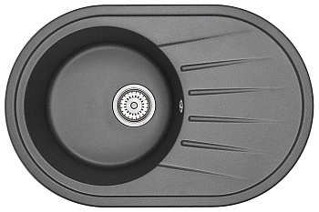 Кухонная мойка GRANULA (7601, ЧЕРНЫЙ) Кухонная мойка GRANULA (7601, ЧЕРНЫЙ)