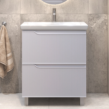 Тумба под раковину VIGO Neo 70 напольная белый (328) Тумба под раковину VIGO Neo 70 напольная белый (328)