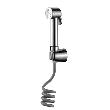 Лейка гигиеническая в комплекте шланг 2.5 м., крепление к стене, хром. LM,  LM8090C