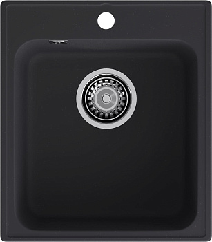 GranFest QUARZ (ECO-17) Мойка  1-чаш. 420*480 (черный) GranFest QUARZ (ECO-17) Мойка  1-чаш. 420*480 (черный)