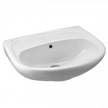 АНИМО Умывальник б/отв. 55 см.,хр.кольцо, крепление, САНТЕК АНИМО Умывальник б/отв. 55 см.,хр.кольцо, крепление, САНТЕК