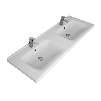 Раковина керамическая "Гармония-125 двойная"