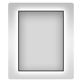 Прямоугольное зеркало с фоновой LED-подсветкой, 50*70 / 70*50 см