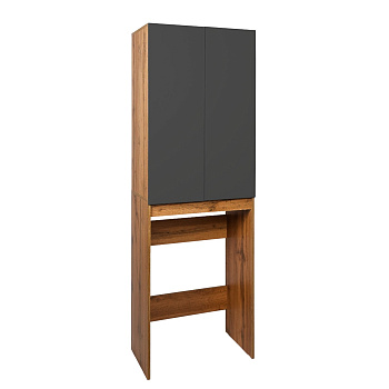 Шкаф для стиральной машины VIANT БОСТОН 65 напольный графит/дуб вотан (VBOS645G-SHSM) Шкаф для стиральной машины VIANT БОСТОН 65 напольный графит/дуб вотан (VBOS645G-SHSM)