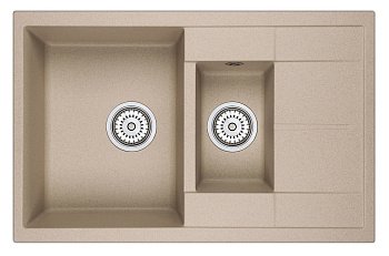 Кухонная мойка GRANULA (7802, ПЕСОК) Кухонная мойка GRANULA (7802, ПЕСОК)