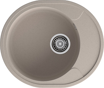 GRANFEST Мойка URBAN 857L  1-чаша+крыло 570*480мм песочный арт.GF-UR- GRANFEST Мойка URBAN 857L  1-чаша+крыло 570*480мм песочный арт.GF-UR-