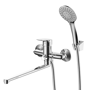 Смеситель для ванны с длинным изливом ASTRA, AST19-320