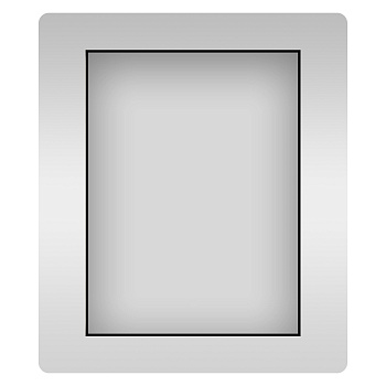 Прямоугольное зеркало, 70*120 / 120*70 см