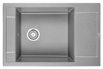 Кухонная мойка GRANULA (7806, АЛЮМИНИУМ) Кухонная мойка GRANULA (7806, АЛЮМИНИУМ)