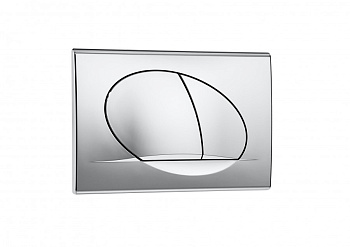 In-Wall Клавиша для инсталляции, двойная 42B, хром глянец. ROCA