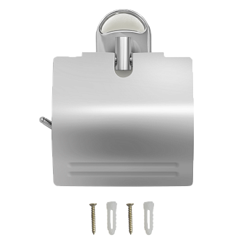 Держатель для туалетной бумаги с крышкой "Solinne", Коллекция Element