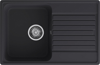 GranFest QUARZ (ECO-78) Мойка чаша+кр 740*480 (черный) GranFest QUARZ (ECO-78) Мойка чаша+кр 740*480 (черный)