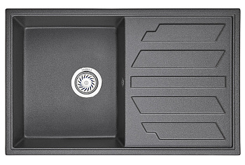 Кухонная мойка GRANULA (8002, ГРАФИТ) Кухонная мойка GRANULA (8002, ГРАФИТ)