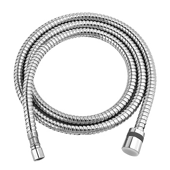 Шланг душевой гибкий 2,5 м для лейки смесителя на борт ванны, 1/2"-F(М12), EPDM-сталь хром. LEMARK