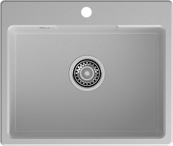 GRANFEST Мойка URBAN 658  1-чаша 580*490мм серый арт.GF-UR- GRANFEST Мойка URBAN 658  1-чаша 580*490мм серый арт.GF-UR-