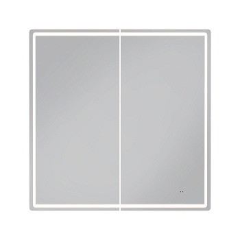 Зеркальный шкаф VIGO Geometry Classic 80 подвесной белый (118)