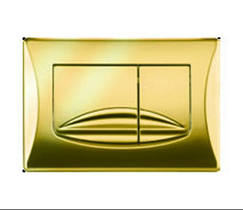 638508 Панель механ. двойная RIVER DUAL, пластик, золотой, OLI