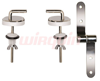 Комплект креплений из нержавеющей стали универсальный WIRQUIN