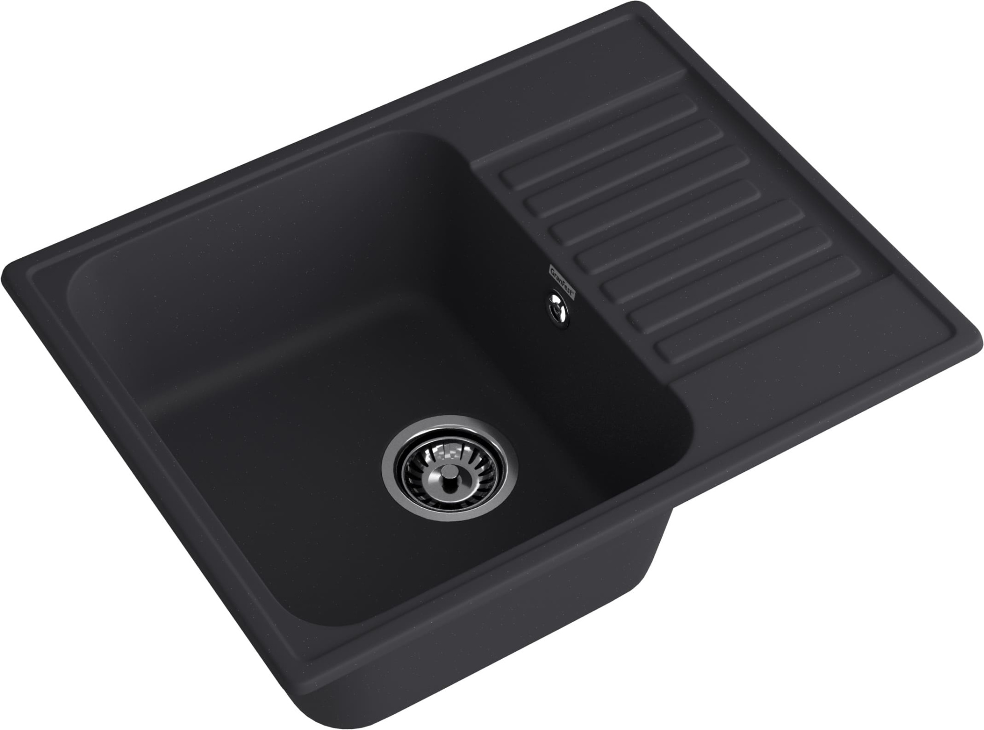 GranFest QUARZ (ECO-13) Мойка чаша+кр 620*480 (черный) GranFest QUARZ (ECO-13) Мойка чаша+кр 620*480 (черный)