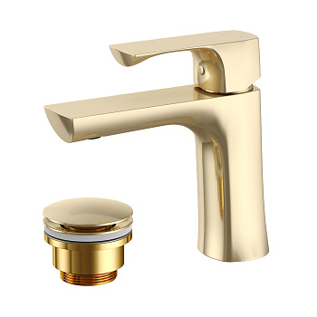 URSUS Смеситель LM7206BG для раковины монолитный, LM, LM7206BG