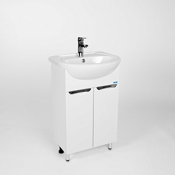 Тумба под раковину VIANT ЛИМА 55 напольная белый (VLIM55ER-T2ST) Тумба под раковину VIANT ЛИМА 55 напольная белый (VLIM55ER-T2ST)